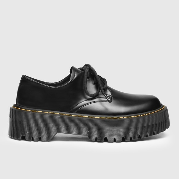 Cider Shoes - Platform Loafers tie up NWT individually wrapped gorgeous black shoes